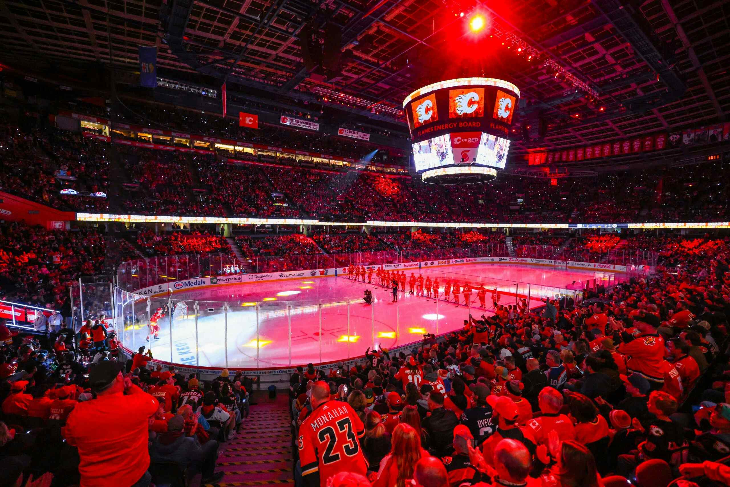 Calgary Arena History: the Saddledome - FlamesNation