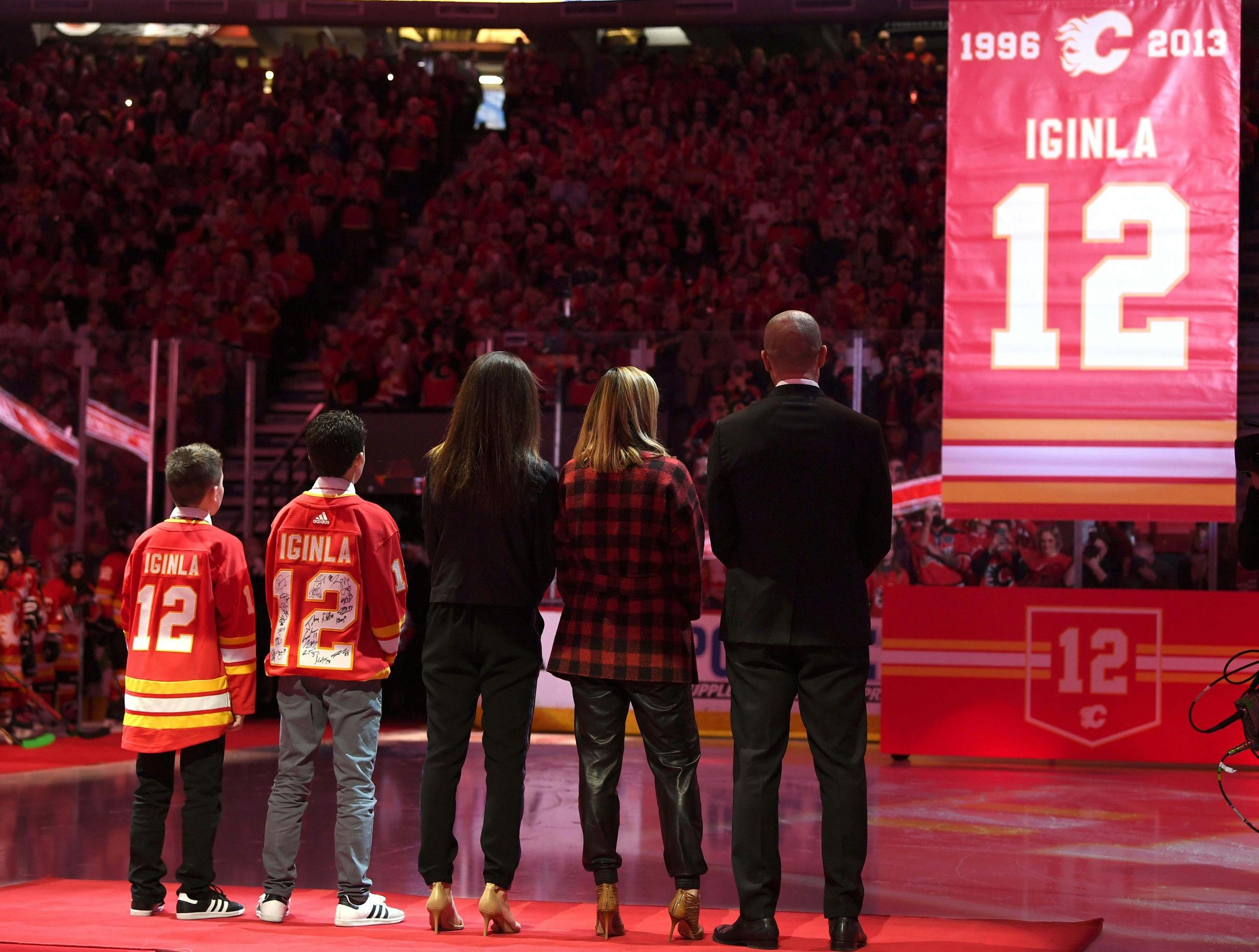 I'll probably be a little emotional': Flames retire Iginla's iconic No. 12