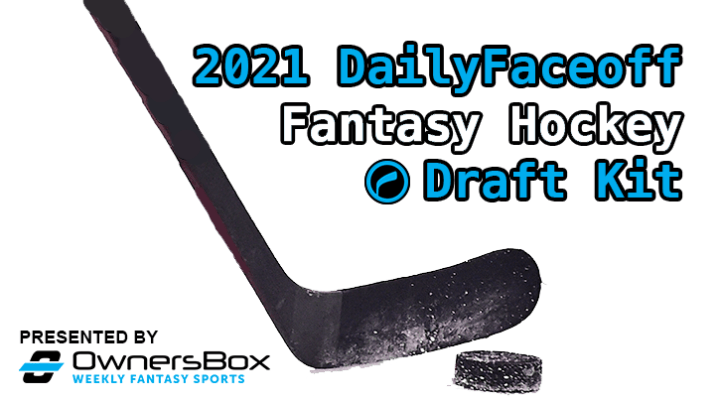 Fantasy hockey pool draft kit cheat sheet