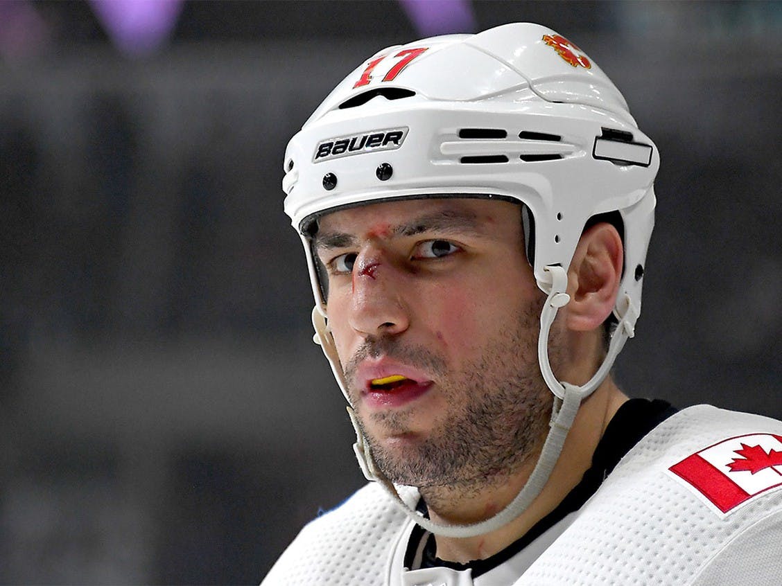 Flames forward Milan Lucic nominated for Masterton Trophy
