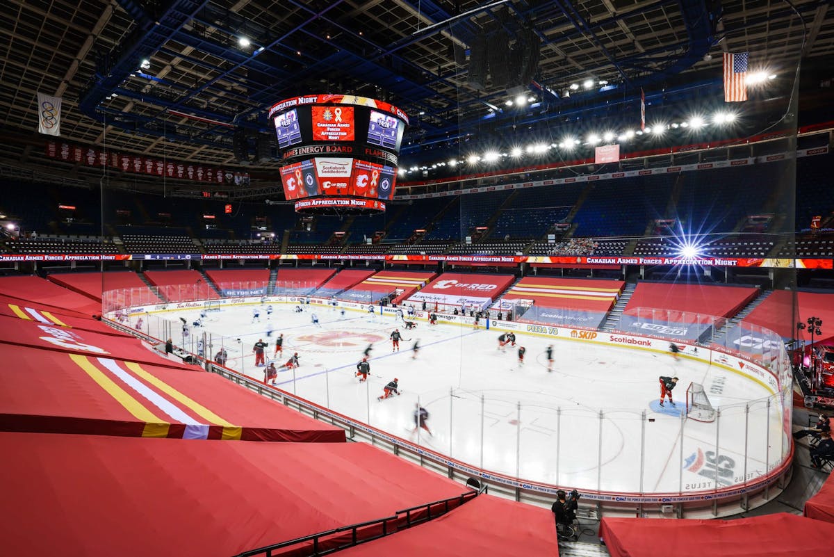 Calgary Arena History: the Saddledome - FlamesNation