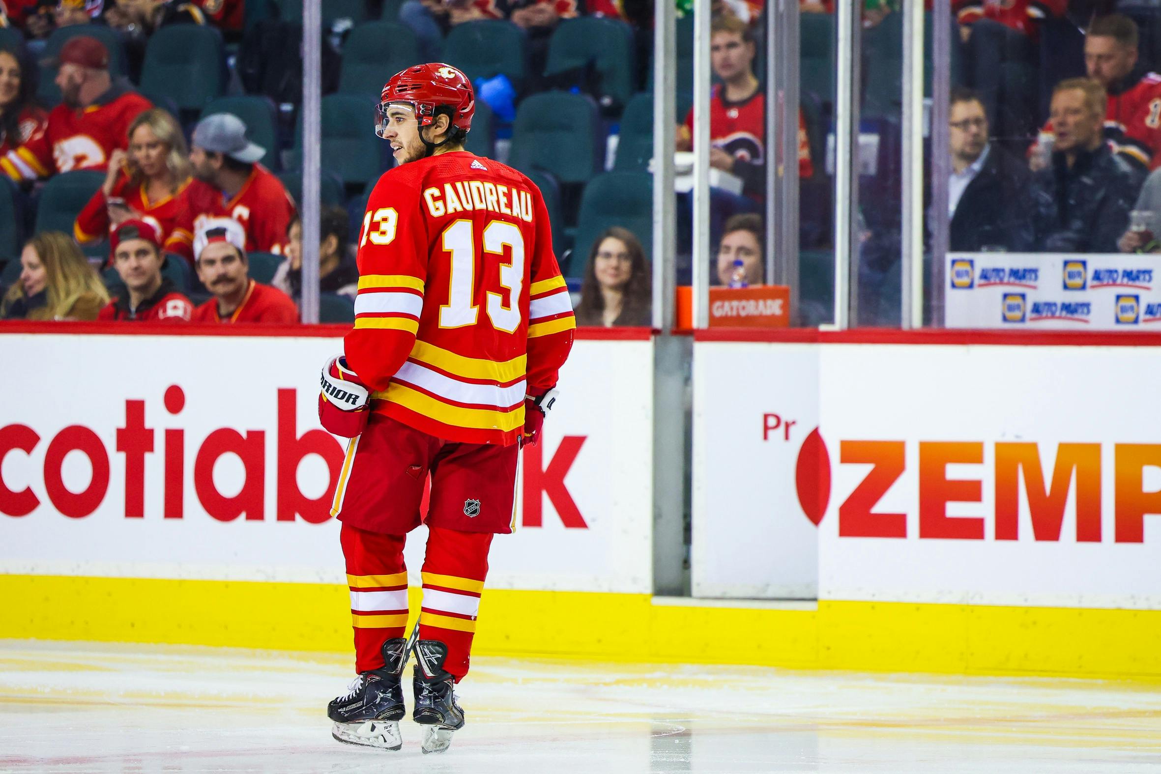 Captaincy, Gaudreau's contract status the plot lines of Calgary