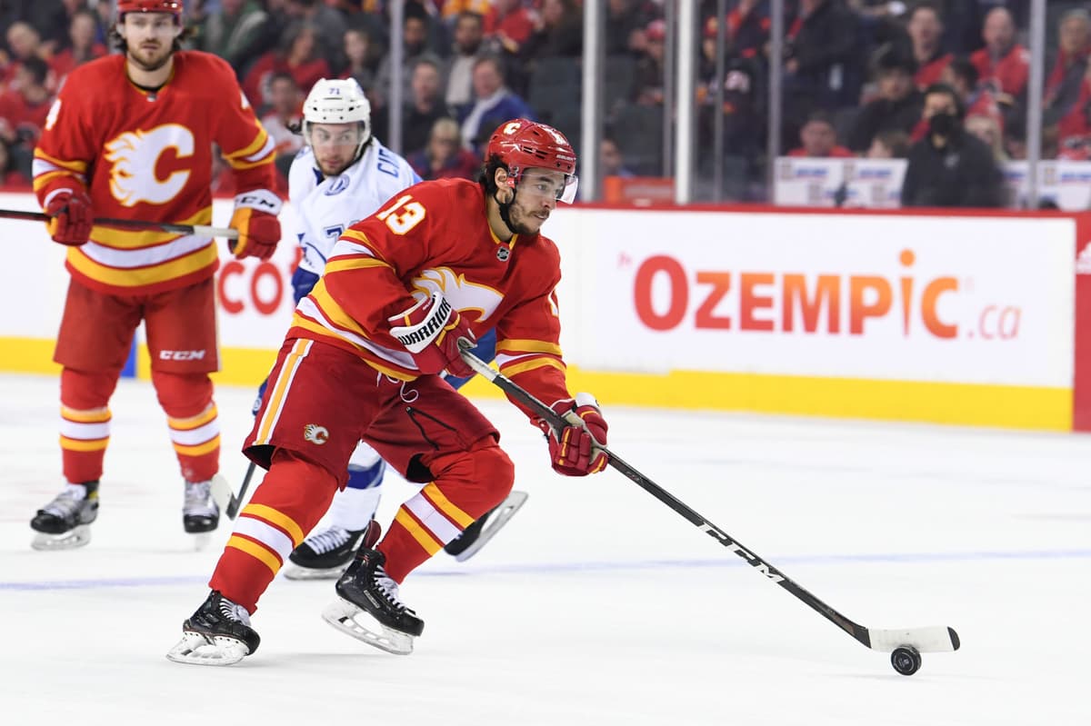 ICYMI: Gaudreau records sixth NHL hat trick in 4–1 win over Lightning ...