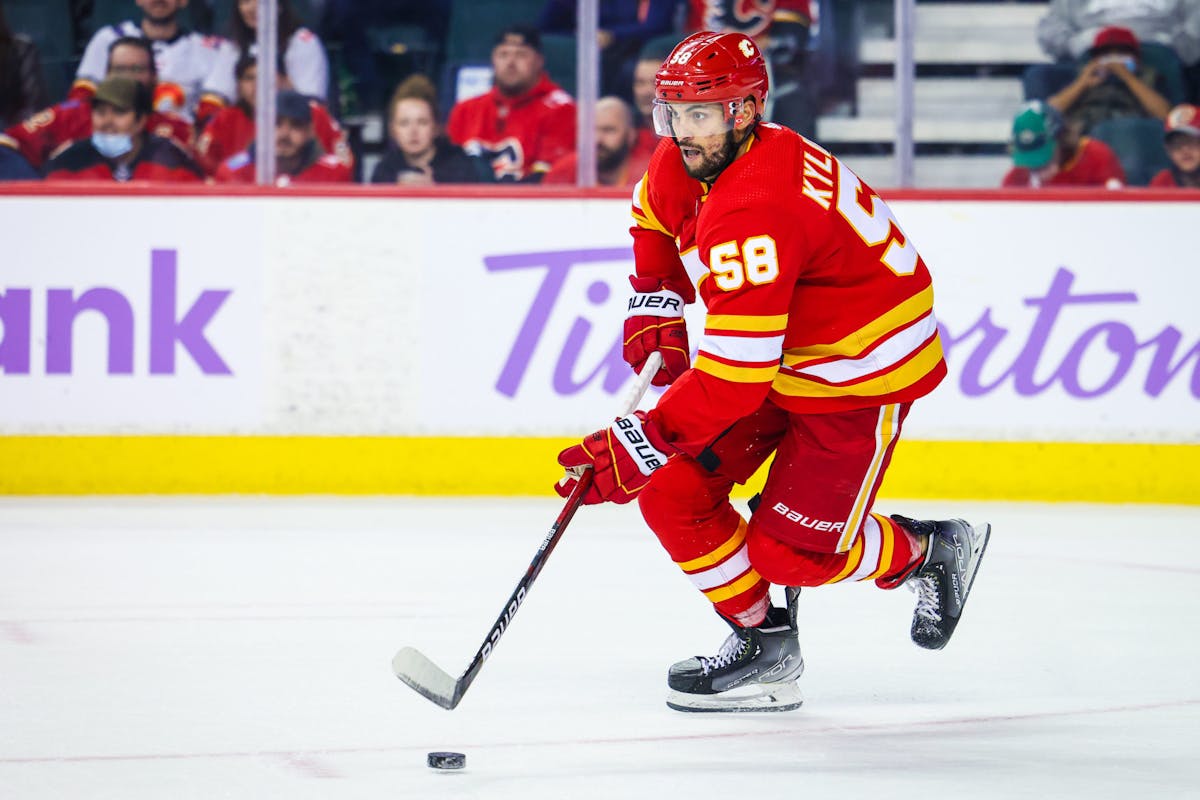 Charitybuzz: Calgary Flames Jersey Autographed by Oliver Kylington
