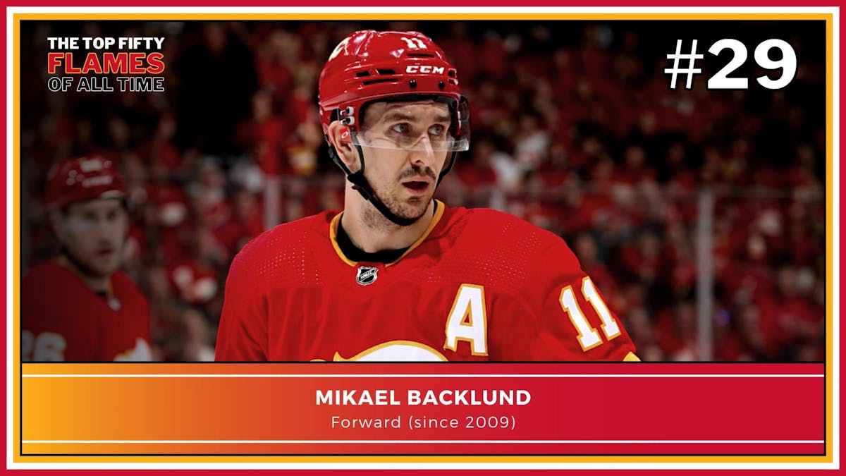 Calgary Flames on X: 5,412 days ago, the #Flames selected Mikael Backlund  with the 24th pick in the 2007 #NHLDraft. Tonight, he becomes the  franchise's all-time leader in games played among players