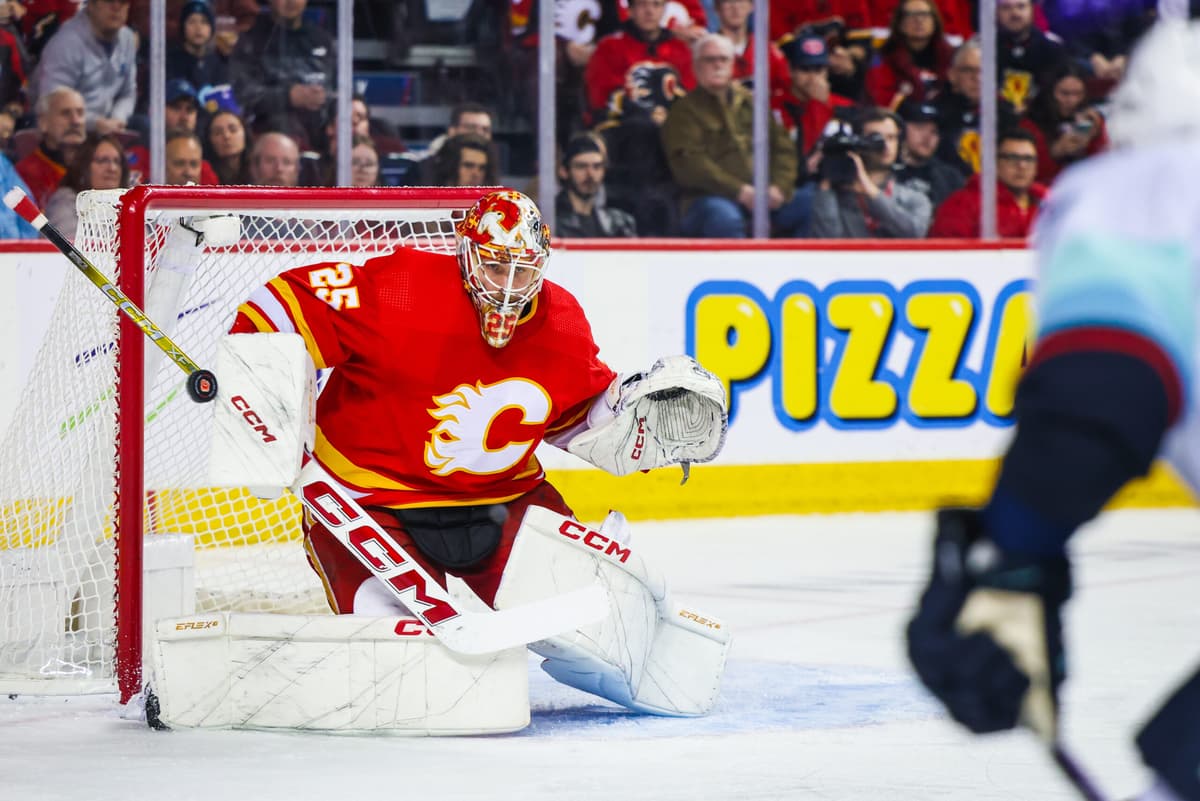 According to Craig Conroy, Calgary Flames netminder Jacob Markstrom ...