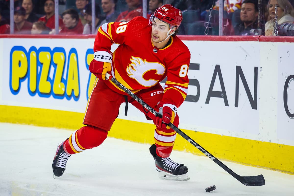 Calgary Flames trade Andrew Mangiapane to the Washington Capitals for