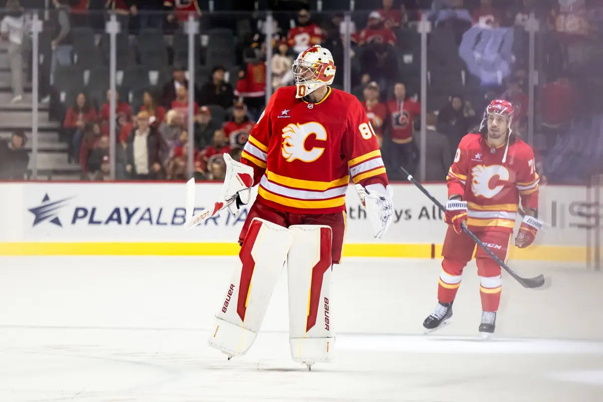 Flames Win Flames earn a point, but Blues win via controversial overtime goal
